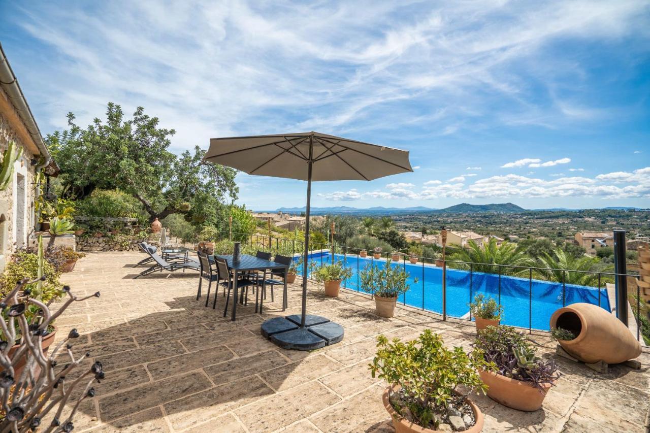 Can Pulit - Finca Romantica Para 2 Con Piscina Y Vistas En Selva  Ngoại thất bức ảnh