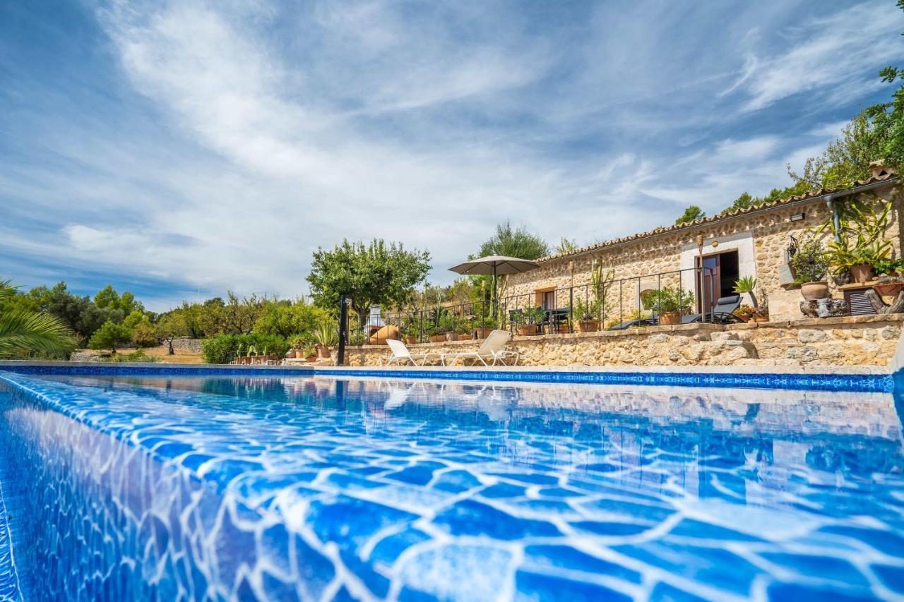 Can Pulit - Finca Romantica Para 2 Con Piscina Y Vistas En Selva  Ngoại thất bức ảnh